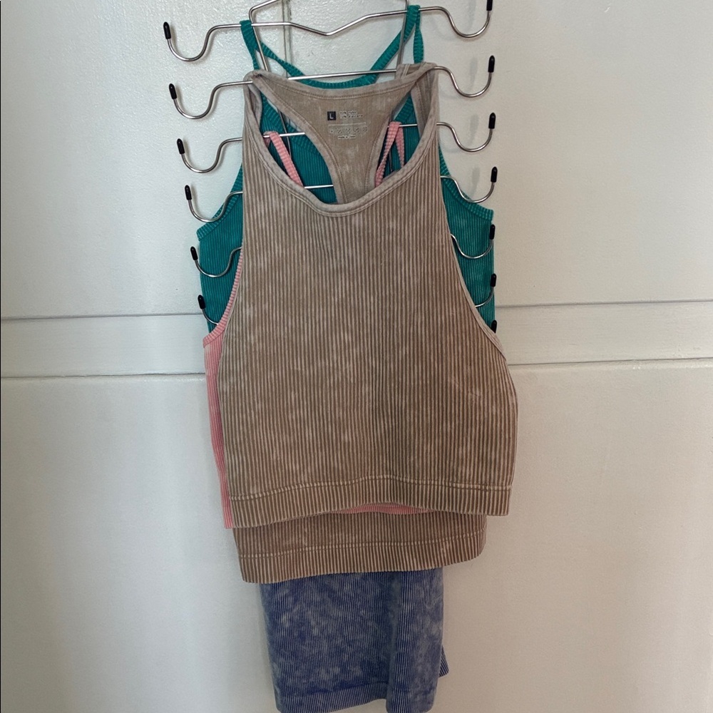 Striped Tank Top Bundle. Size Large
